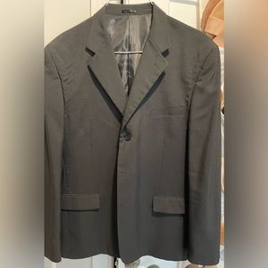 Men’s black Royal Diamond Collection suit jacket